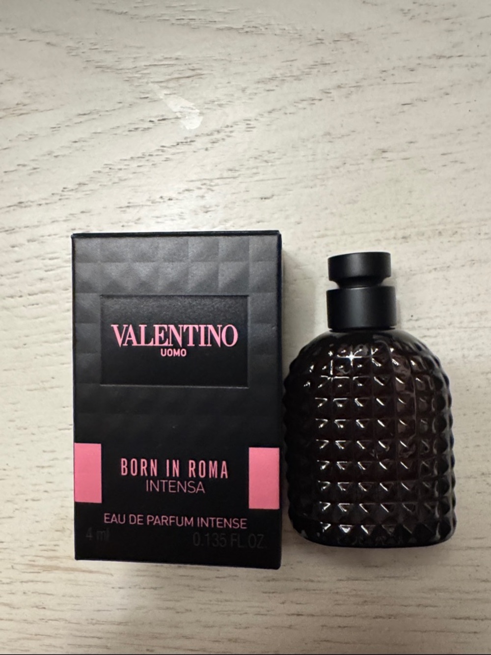 Valentino Born in Roma Intensa Eau de Parfum Men’s Uomo Mini 4ml